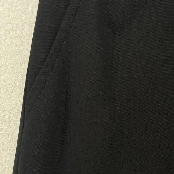 TRINA TURK Skirt M Straight Pencil Zip Back Lined Modal Stretch Career Black - Picture 8 of 14